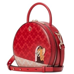 Limited Edition Kate Spade New York x Tom & Jerry Collab Canteen Crossbody Purse
